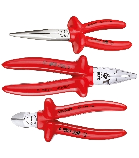 SURTIDO DE ALICATES VDE CON AISLAMIENTO DE INMERSION 3 PZAS 6708120 GEDORE