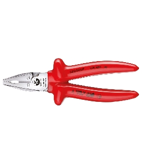 ALICATE UNIVERSAL DE FUERZA VDE CON AISLAMIENTO DE INMERSION 225 MM 6720330 GEDO