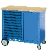 BANCO DE TRABAJO MOVIL CON 10 CAJONES 1814915 GEDORE