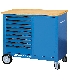 BANCO DE TRABAJO MOVIL CON 9 CAJONES 1814923 GEDORE
