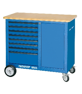 BANCO DE TRABAJO MOVIL CON 8 CAJONES 1814931 GEDORE