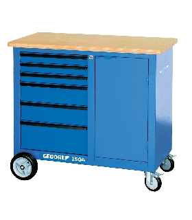 BANCO DE TRABAJO MOVIL CON 6 CAJONES 1814958 GEDORE