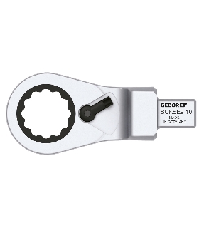 CABEZA DE LLAVE COMBINADA DE CARRACA, CONMUTABLE SE 9X12, 17 MM 2827751 GEDORE