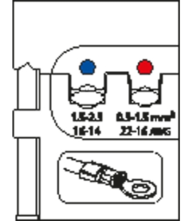MODULO DE INSERCION PARA TERMINALES DE CABLE AISLADOS 0,5-1,5/1,5-2,5 1830562 GE