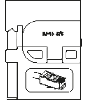 MODULO DE INSERCION PARA CONECTORES OCCIDENTALES RJ 45 1830716 GEDORE
