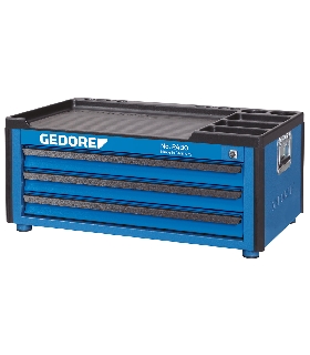 COFRE DE HERRAMIENTA CON 3 CAJONES 1888927 GEDORE