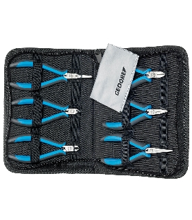SURTIDO DE ALICATES PARA ELECTRONICA, 6 PIEZAS 1955551 GEDORE