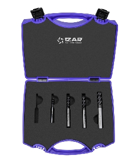 14293 FRESA DESBASTE FINO PMX DIN844NRF NZ INOX - 6647 - SET AZUL 6-8-10-12 TIALN-TOP - TIALN-TOP