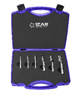 14294 FRESA PMX DIN844N NZ - 6600 - SET AZUL 4-5-6-8-10-12 PMX