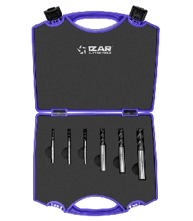 14297 FRESA PMX DIN844W 3Z - 6430 - SET AZUL 4-5-6-8-10-12 TIALN-TOP - TIALN-TOP