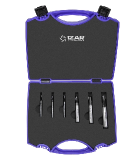 14299 FRESA  PMX DIN327N 2Z - 6420 - SET AZUL 4-5-6-8-10-12 TIALN-TOP - TIALN-TOP