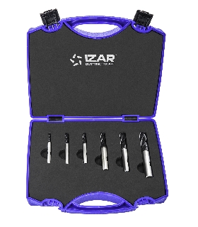 14383 FRESA HSSE8% DIN844N NZ - 4600 - SET AZUL 4-5-6-8-10-12 TIALSIN - TIALSIN