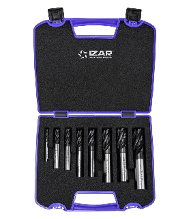 14907 FRESA DESBASTE FINO PMX DIN844NRF NZ - 6644 - SET AZUL 6-8-10-12-14-16-18-20 TIALN-TOP - TIALN-TOP