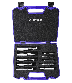 14914 FRESA  PMX DIN327N 2Z - 6420 - SET AZUL 4-5-6-8-10-12-14-16-18-20 PMX