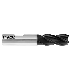 17546 FRESA HSSE8% DIN844N NZ SIN-CORTE-CENTRO - 4400 - 13,00 mm - TIALSIN