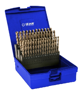 18369 JUEGO BROCAS DIN338N 49-UDS. - 1409 - 1-13X0,25 HSSE (1016) IZAR