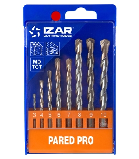 21653 JUEGO BROCAS PARED PROFESIONAL 8-UDS. - 1487 - 3-10 (1886) IZAR